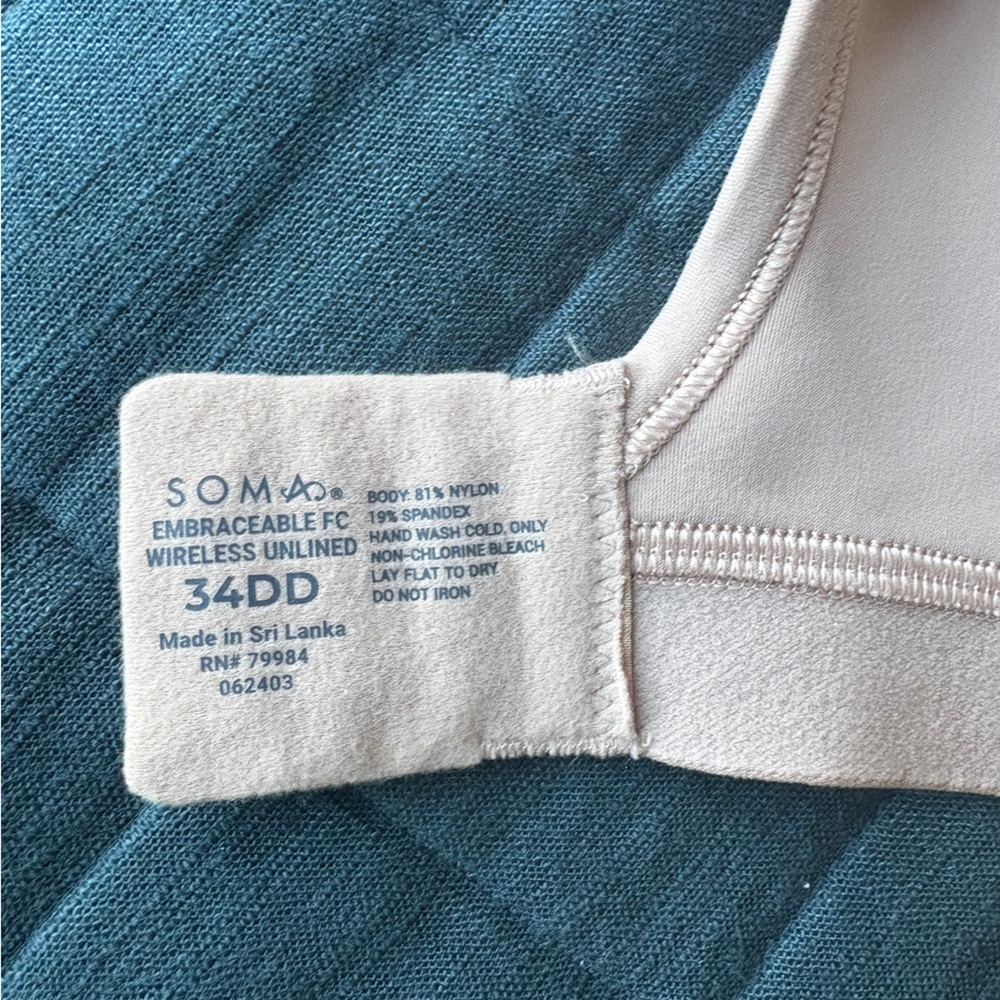 Soma Embraceable Wireless Unlined Full Coverage Bras Set of 2 - Picture 6 of 10